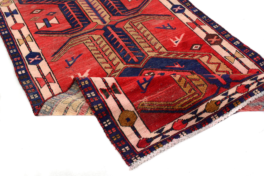Shiraz Vintage Persian Runner, 90 x 307 cm