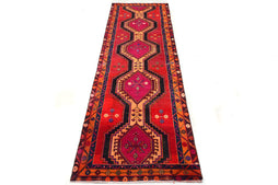 Shiraz Vintage Persian Runner, 97 x 345 cm (New Arrival)