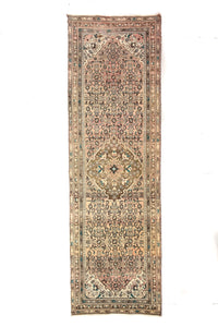 Shiraz Vintage Persian Rug, 106 x 320 cm