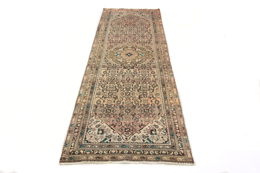 Shiraz Vintage Persian Rug, 106 x 320 cm