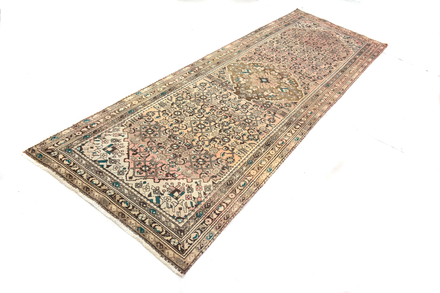 Vintage Shiraz Persian Runner Rug – Stone Aura
