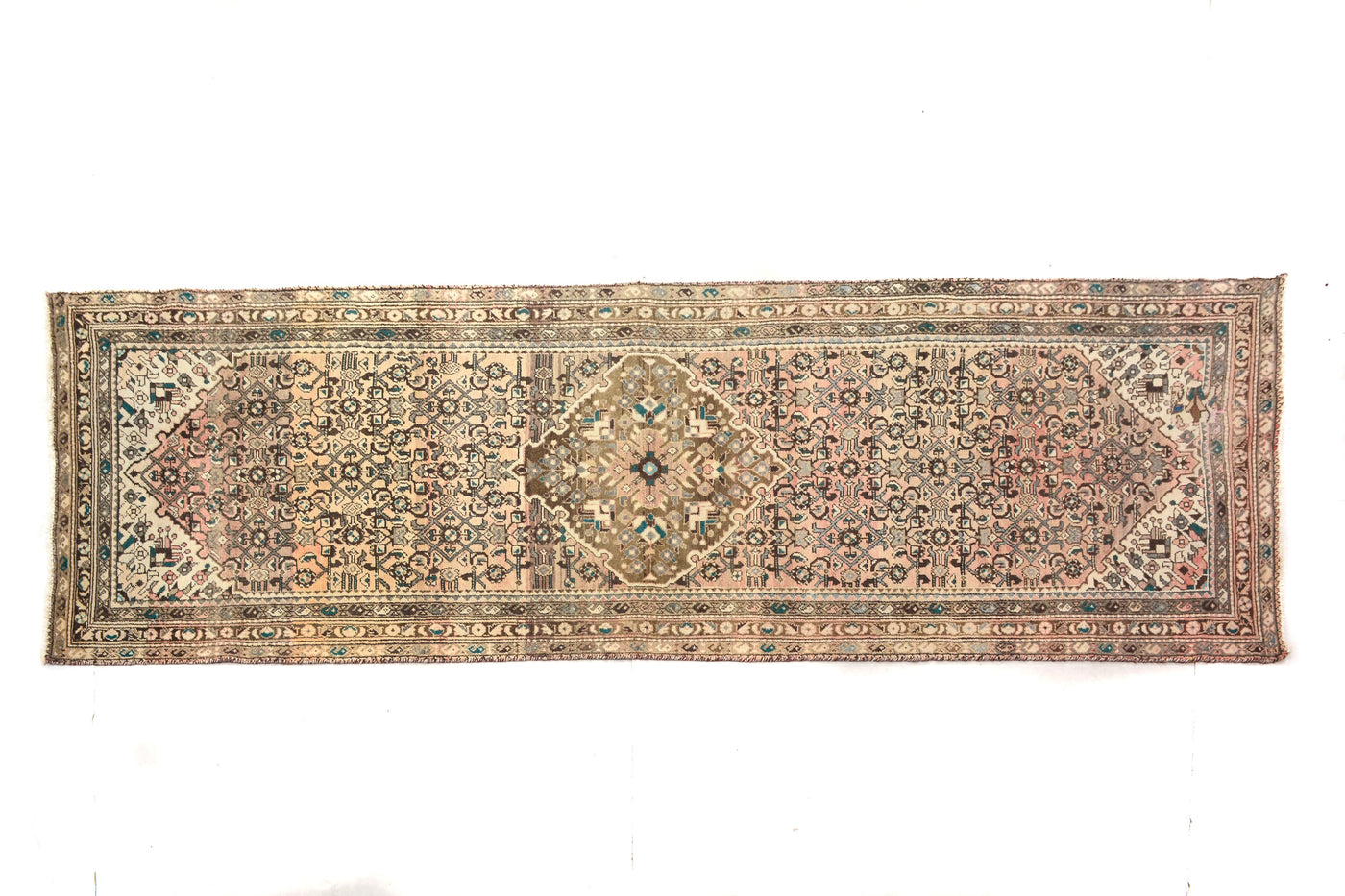 Vintage Shiraz Persian Runner Rug – Stone Aura