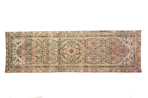Shiraz Vintage Persian Rug, 106 x 320 cm