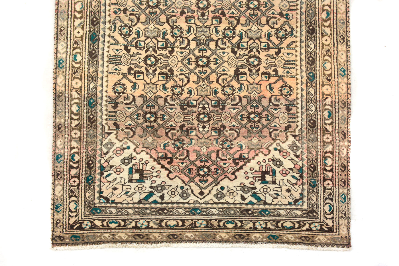 Vintage Shiraz Persian Runner Rug – Stone Aura