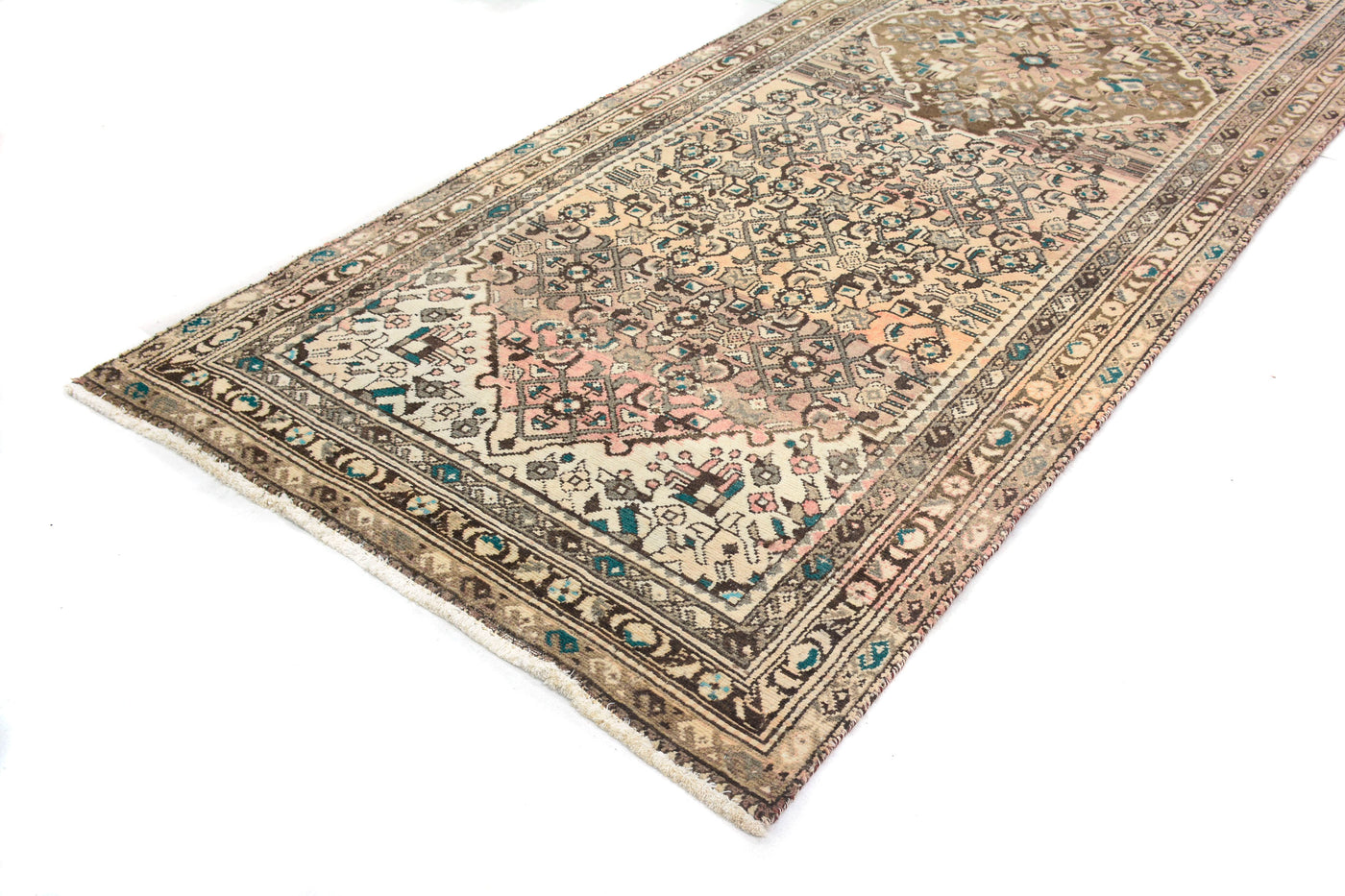 Vintage Shiraz Persian Runner Rug – Stone Aura