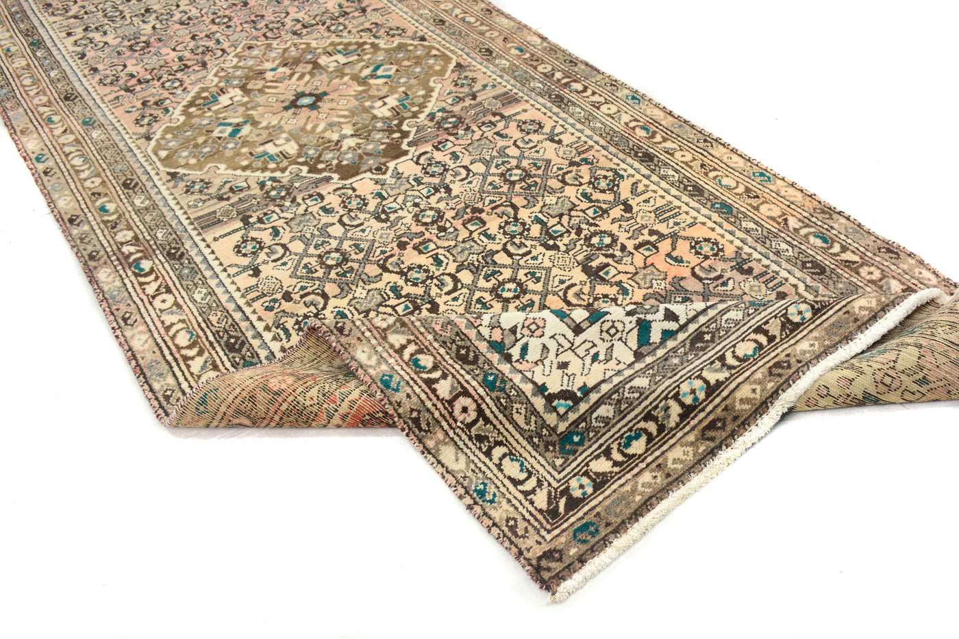 Vintage Shiraz Persian Runner Rug – Stone Aura