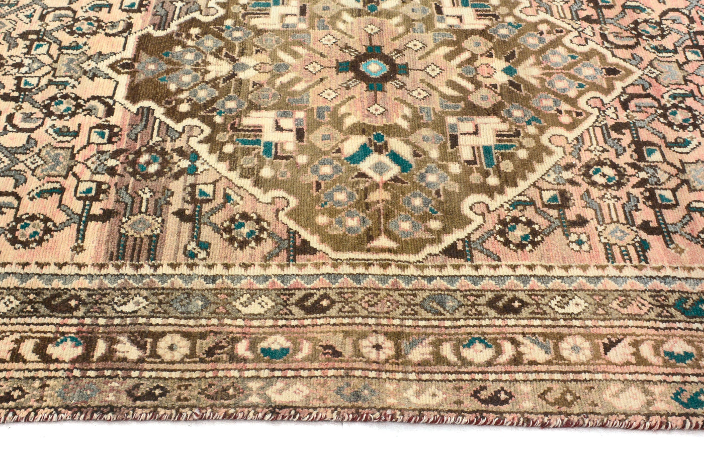 Vintage Shiraz Persian Runner Rug – Stone Aura