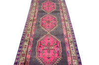 Shiraz Vintage Persian Runner, 110 x 283 cm