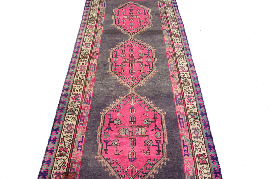 Shiraz Vintage Persian Runner, 110 x 283 cm
