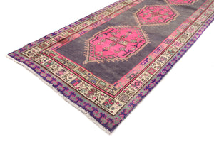 Shiraz Vintage Persian Runner, 110 x 283 cm