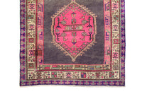 Shiraz Vintage Persian Runner, 110 x 283 cm