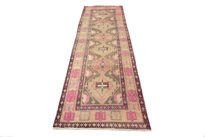 Shiraz Vintage Persian Runner, 100 x 342 cm