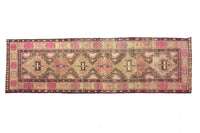 Shiraz Vintage Persian Runner, 100 x 342 cm