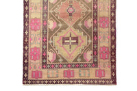 Shiraz Vintage Persian Runner, 100 x 342 cm