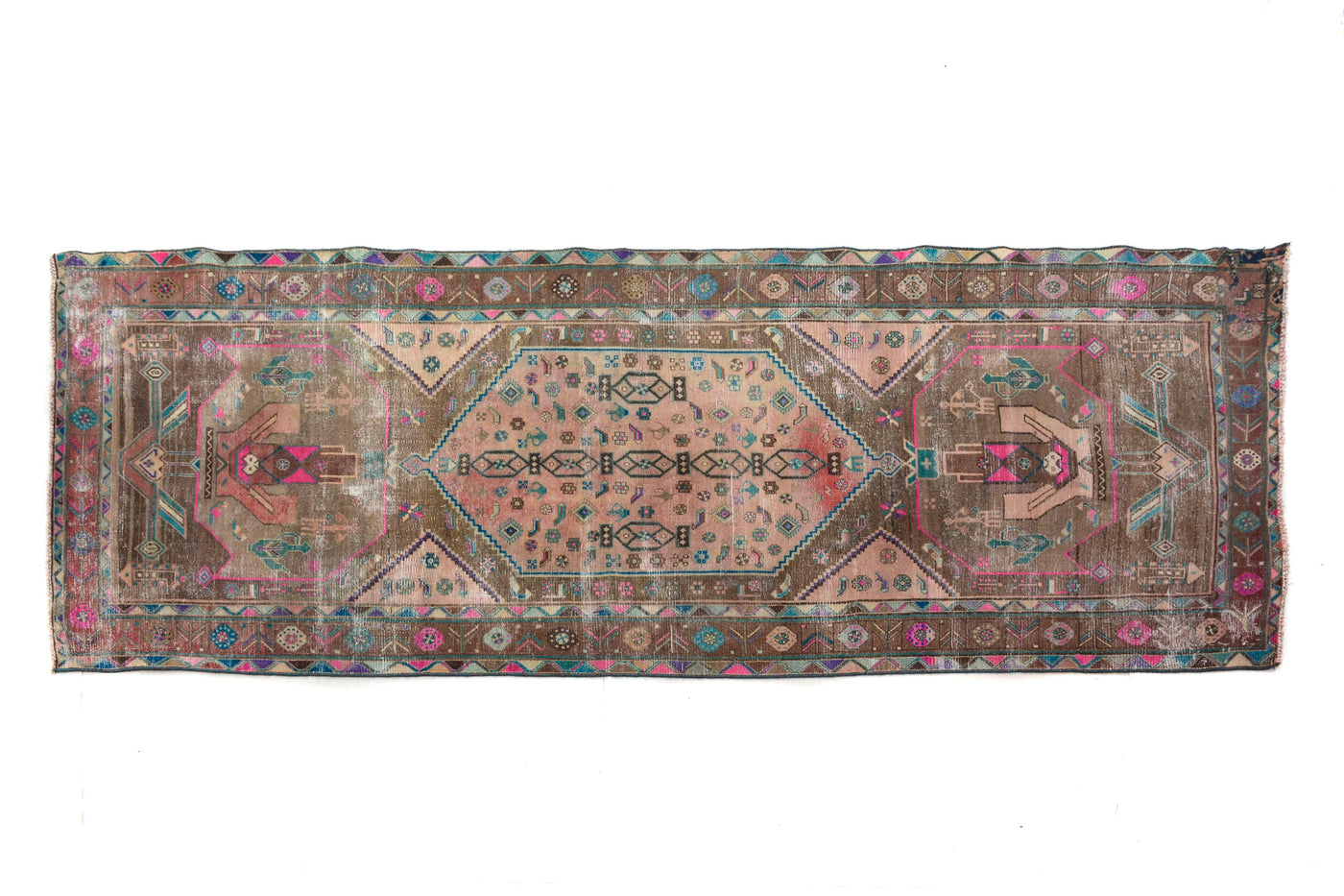 Vintage Shiraz Persian Runner Rug – Navy Gallery