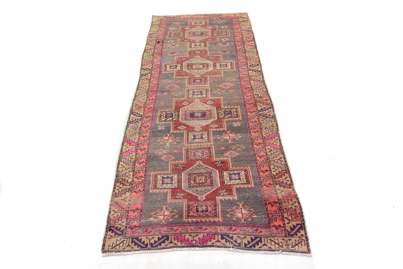 Vintage Shiraz Persian Runner Rug – Pebble Relic