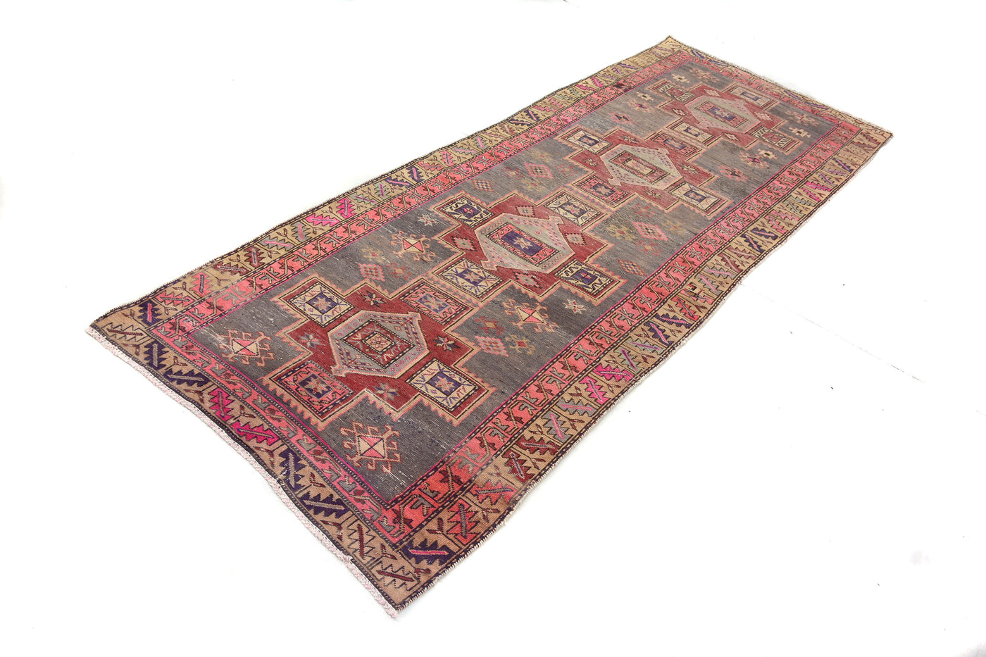 Vintage Shiraz Persian Runner Rug – Pebble Relic