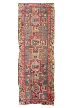 Shiraz Vintage Persian Runner, 107 x 306 cm (New Arrival)