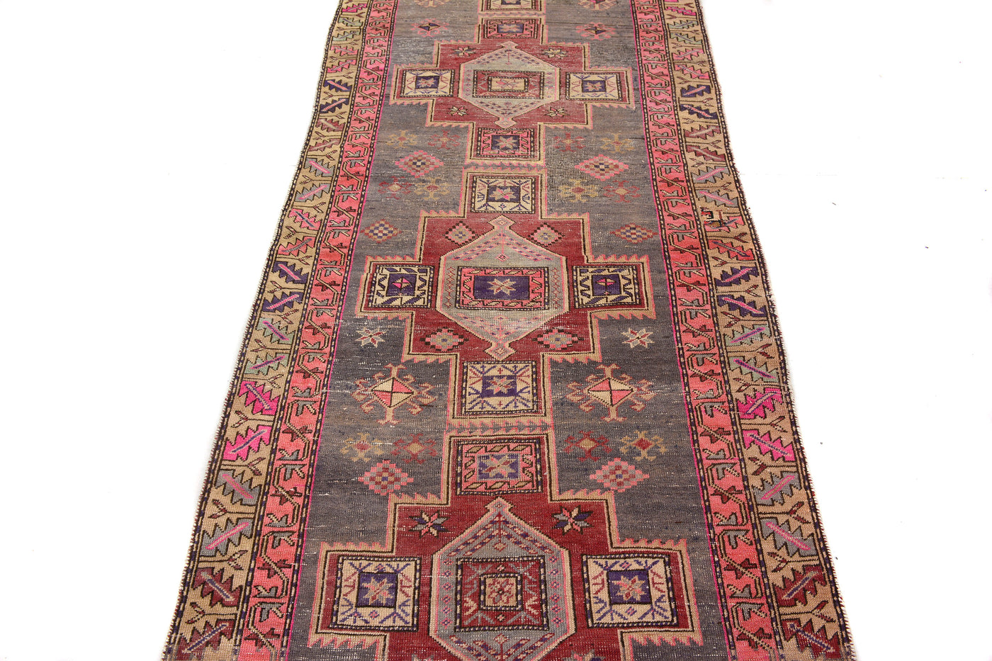 Vintage Shiraz Persian Runner Rug – Pebble Relic