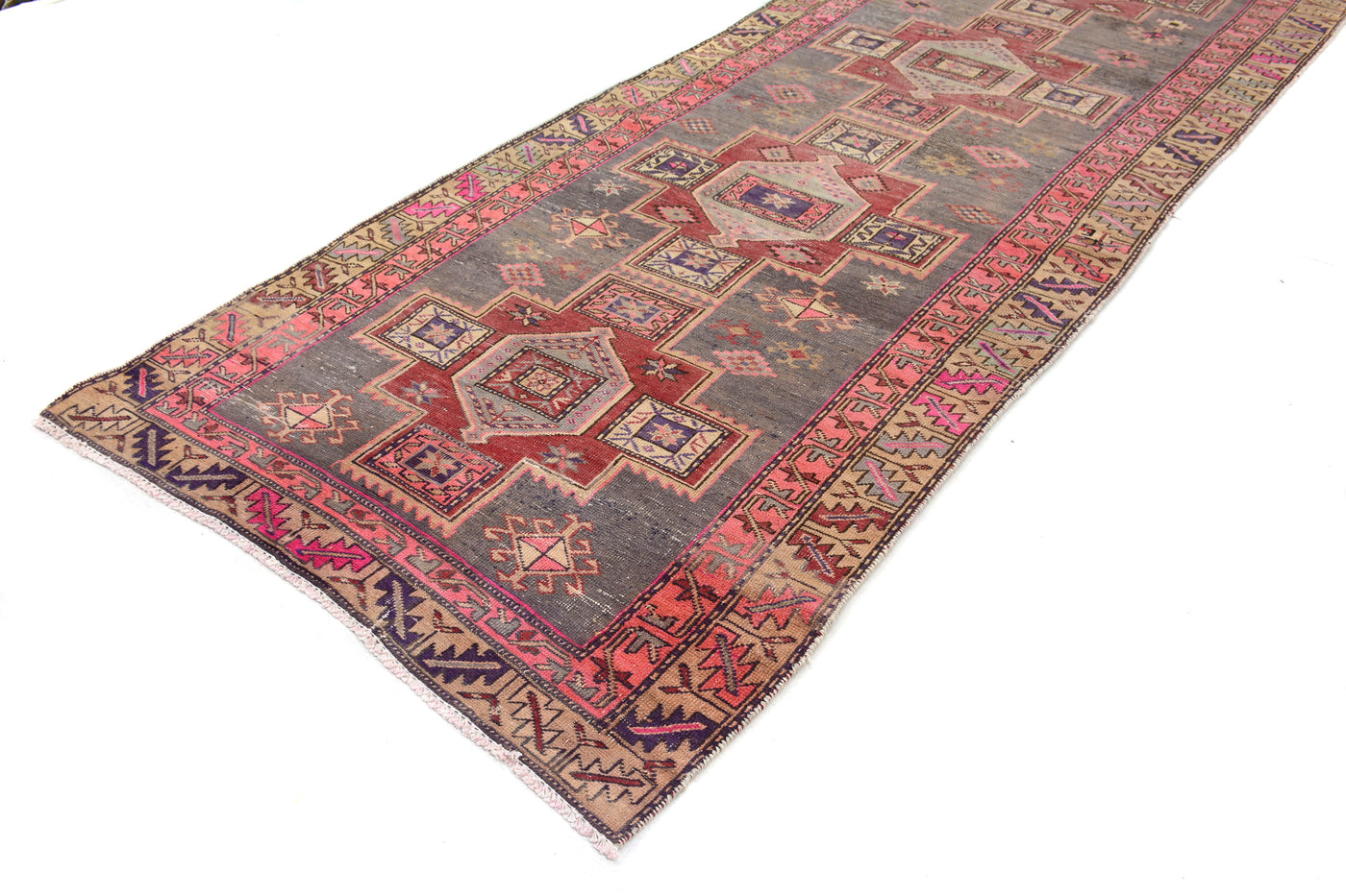 Vintage Shiraz Persian Runner Rug – Pebble Relic