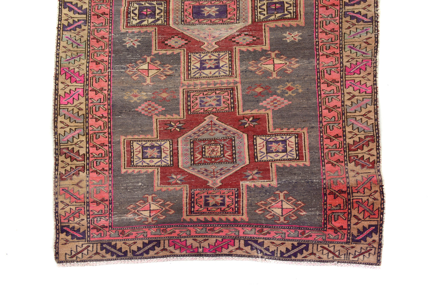 Vintage Shiraz Persian Runner Rug – Pebble Relic