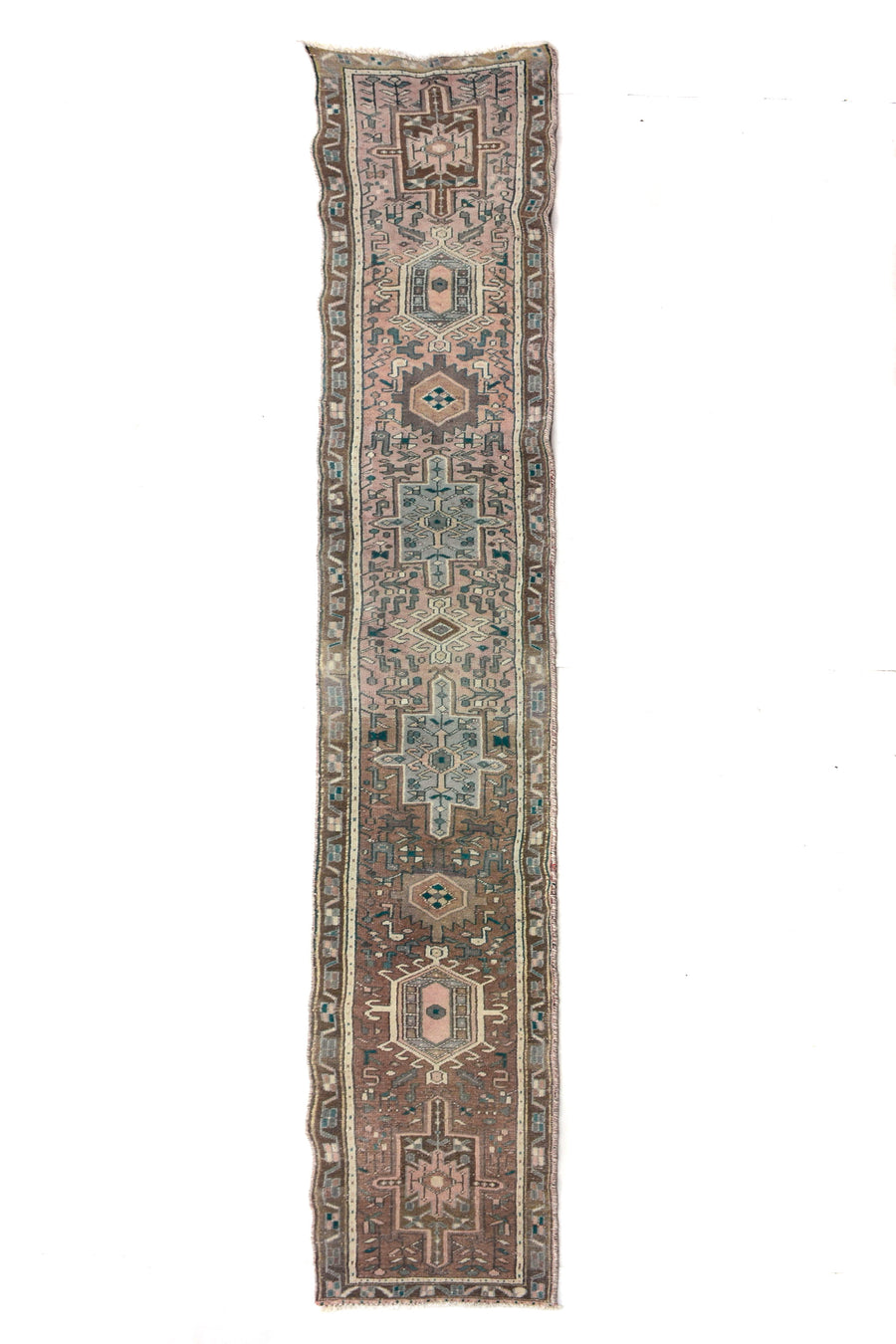 Shiraz Vintage Persian Runner, 55 x 306 cm