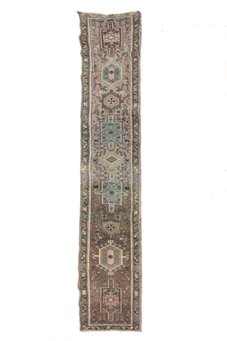 Shiraz Vintage Persian Runner, 55 x 306 cm (New Arrival)
