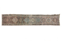 Shiraz Vintage Persian Runner, 55 x 306 cm