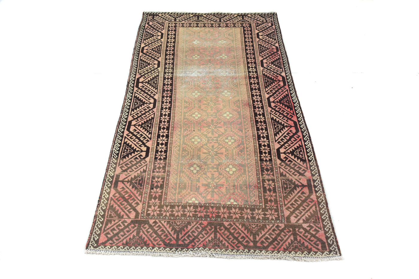 Vintage Shiraz Persian Rug – Bone Drift
