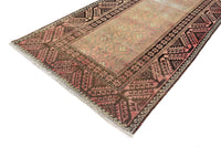 Shiraz Vintage Persian Rug, 107 x 217 cm