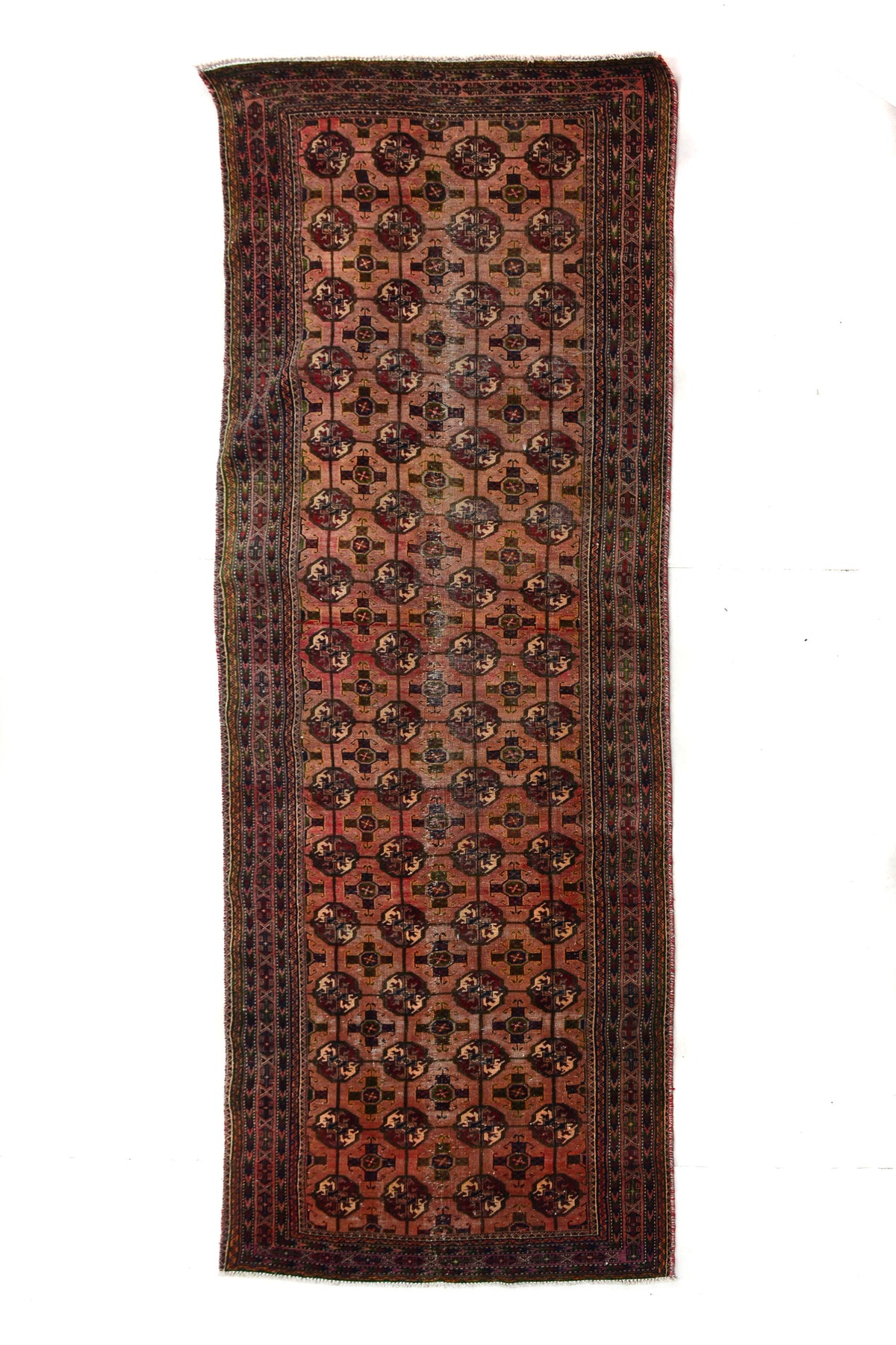 Vintage Shiraz Persian Runner Rug – Obsidian Relic