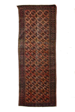 Shiraz Vintage Persian Runner, 125 x 290 cm (New Arrival)