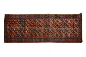 Shiraz Vintage Persian Runner, 125 x 290 cm