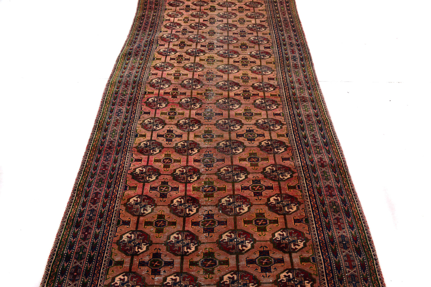 Vintage Shiraz Persian Runner Rug – Obsidian Relic
