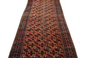 Shiraz Vintage Persian Runner, 125 x 290 cm