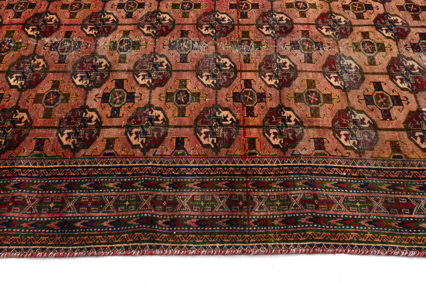 Vintage Shiraz Persian Runner Rug – Obsidian Relic