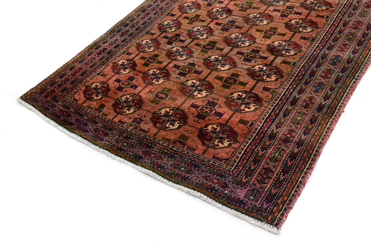 Vintage Shiraz Persian Runner Rug – Obsidian Relic