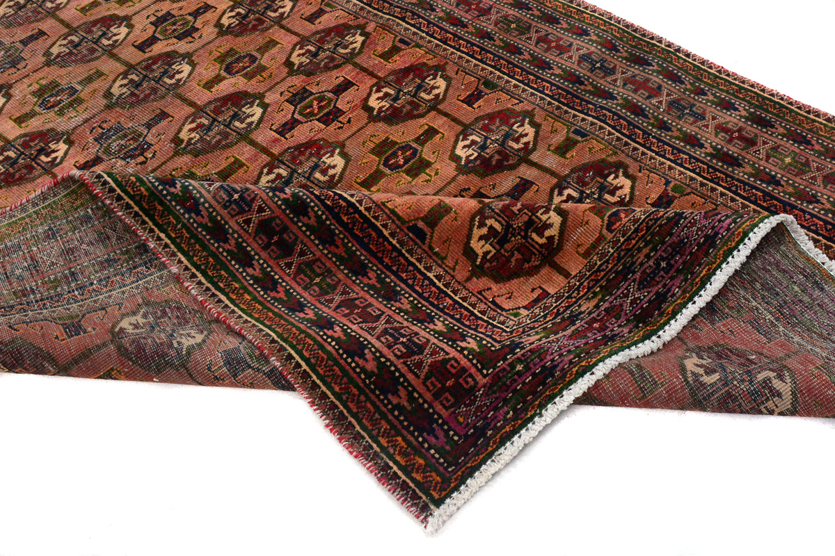 Vintage Shiraz Persian Runner Rug – Obsidian Relic