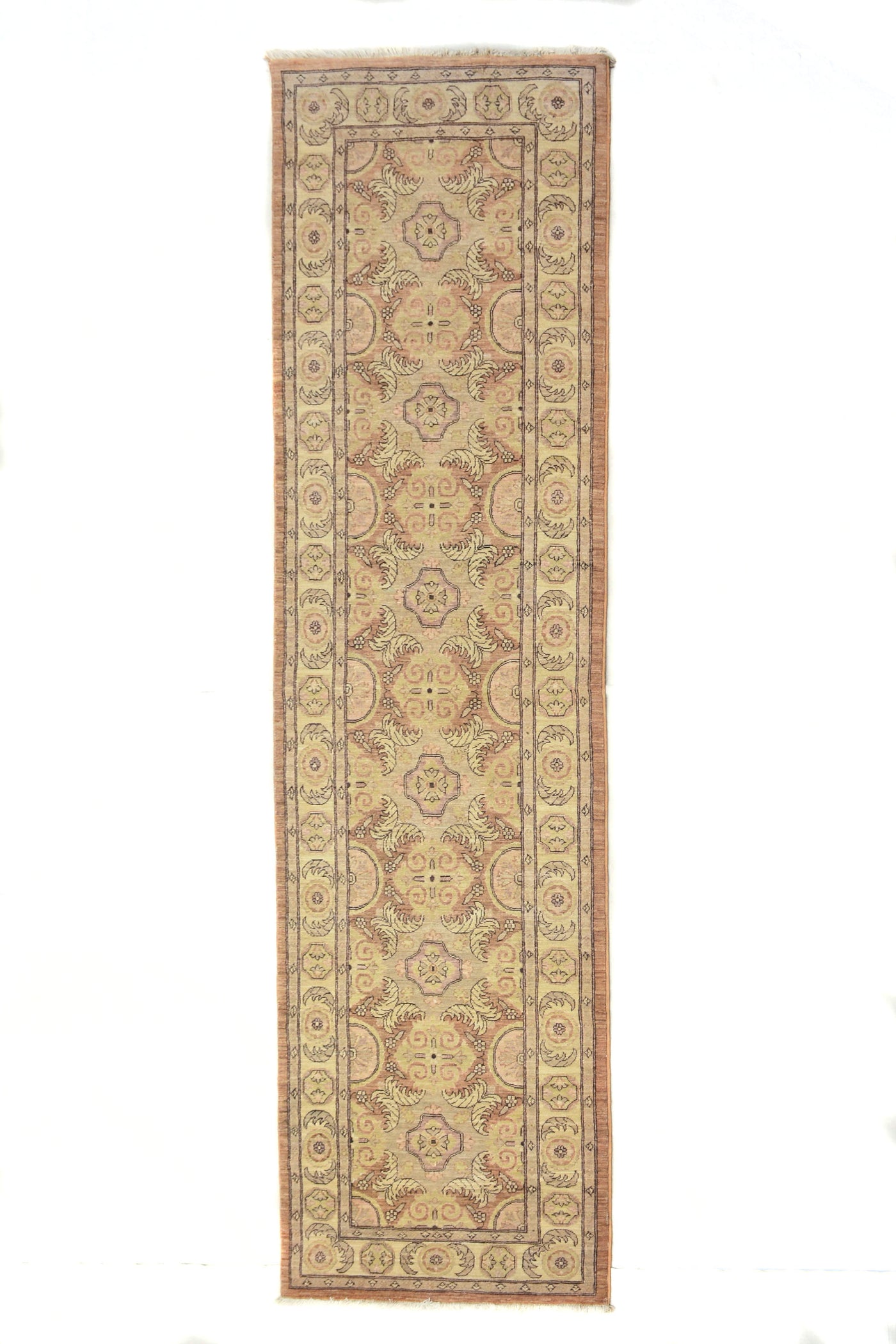 Chobi Afghan Runner – Alabaster Chevron