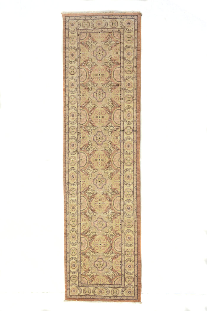 Chobi Afghan Runner – Alabaster Chevron