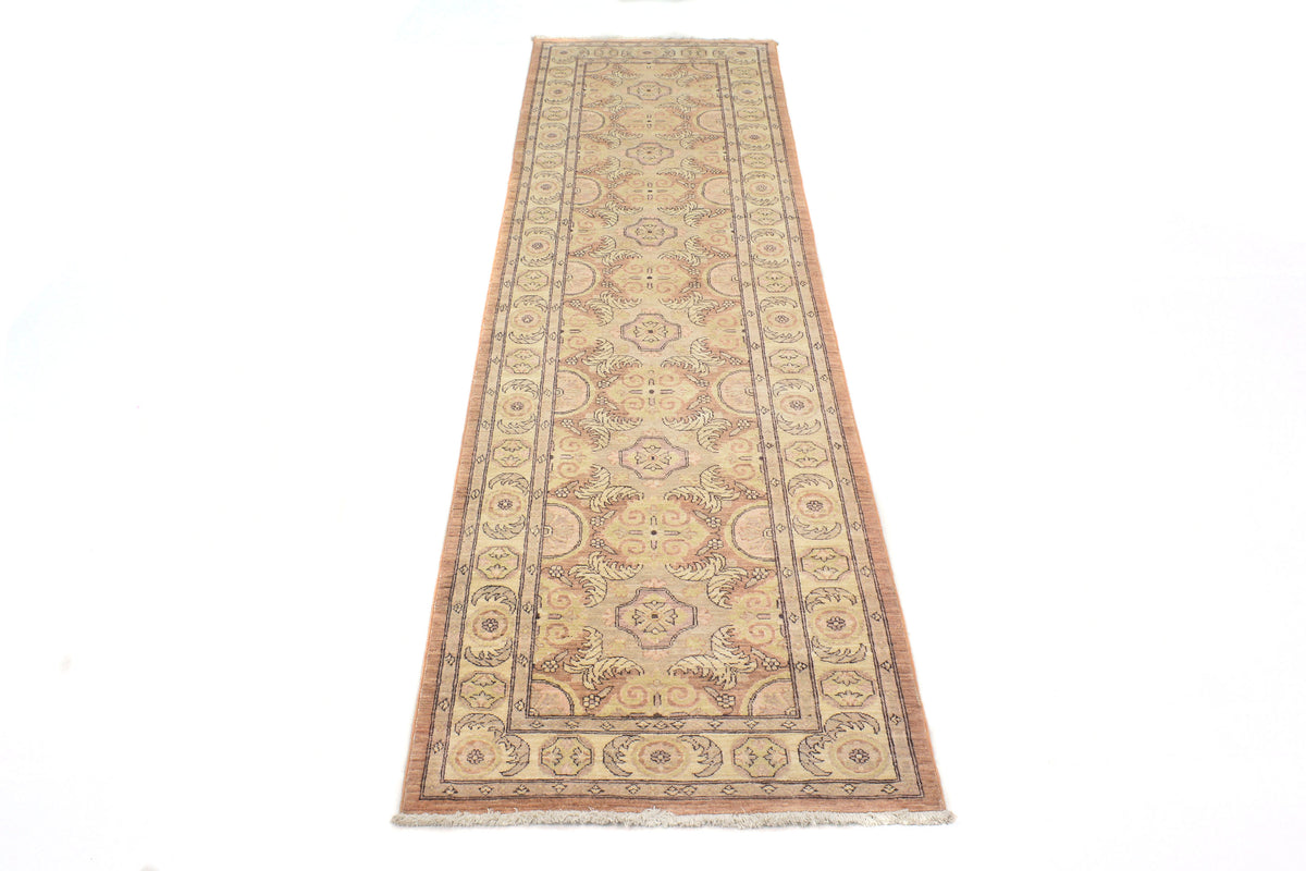 Chobi Afghan Runner – Alabaster Chevron