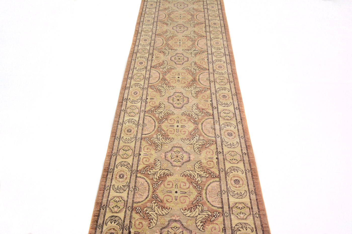 Chobi Afghan Runner – Alabaster Chevron