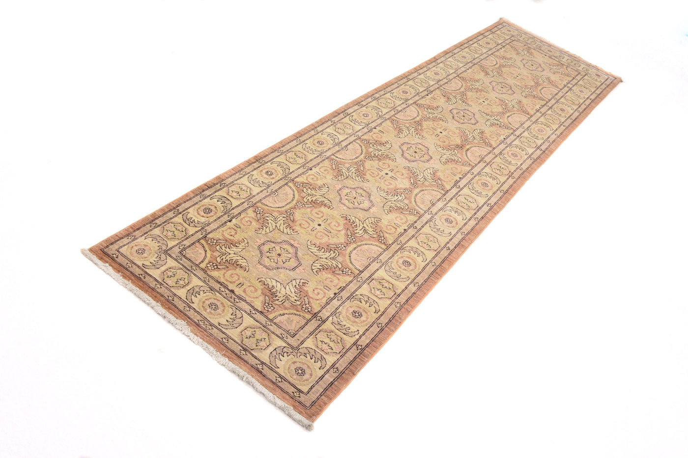 Chobi Afghan Runner – Alabaster Chevron