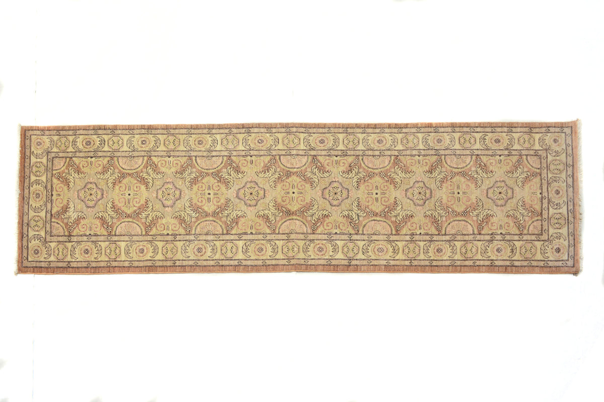 Chobi Afghan Runner – Alabaster Chevron