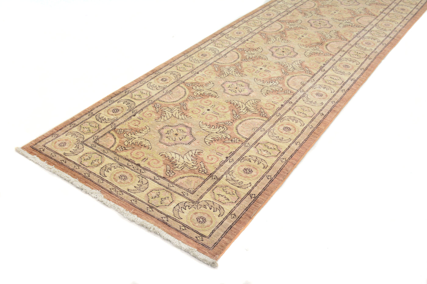 Chobi Afghan Runner – Alabaster Chevron