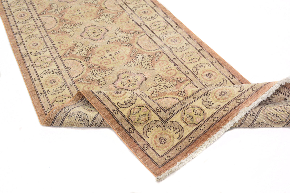 Chobi Afghan Runner – Alabaster Chevron