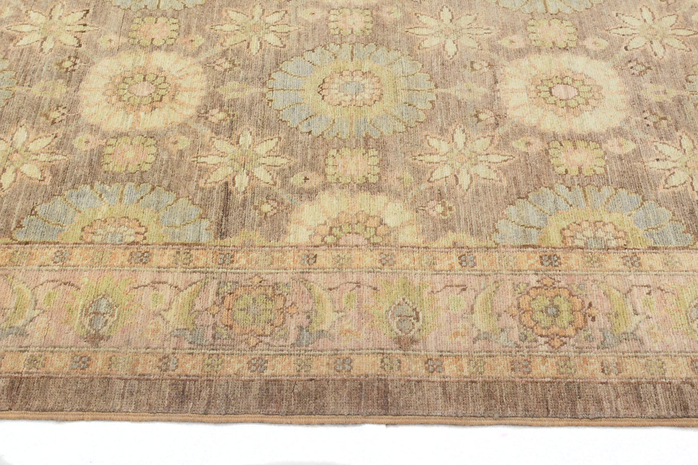 Chobi Afghan Runner – Alabaster Bands