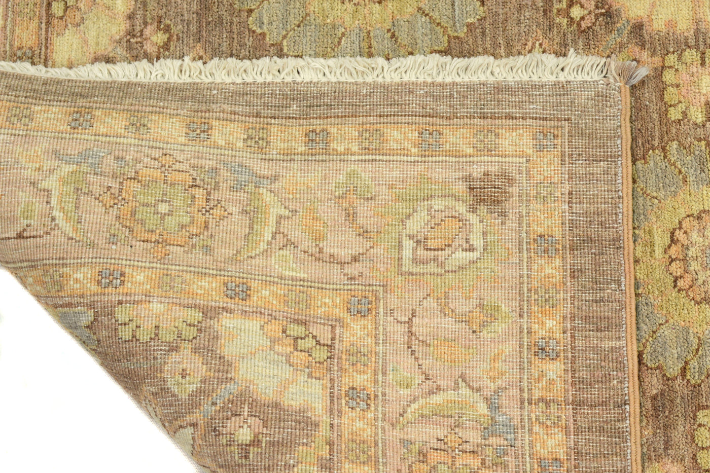 Chobi Afghan Runner – Alabaster Bands