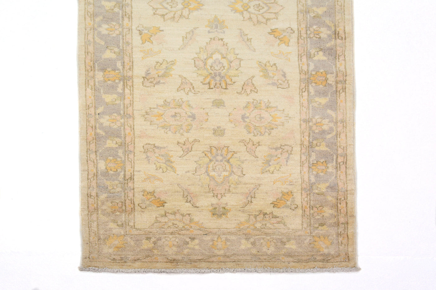 Chobi Afghan Runner – Oatmeal Rhythm