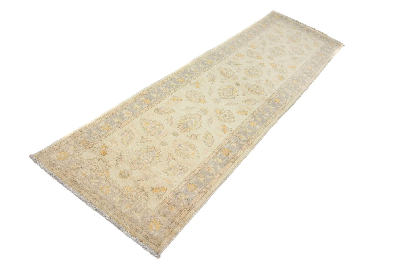 Chobi Afghan Runner – Oatmeal Rhythm